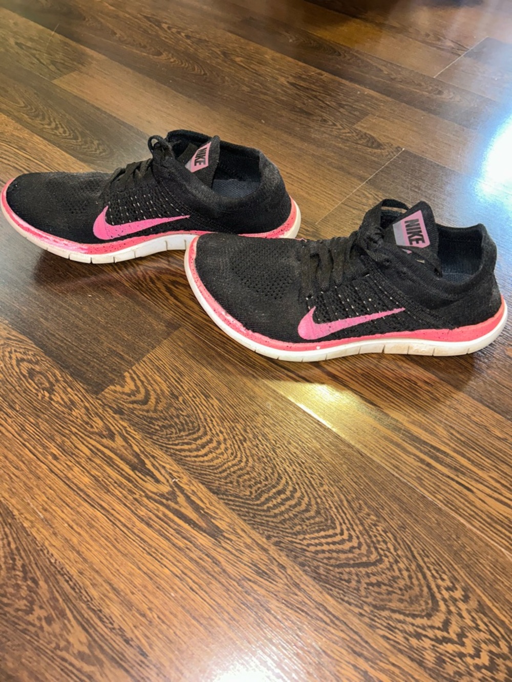 Nike Black Flyknit Sneakers